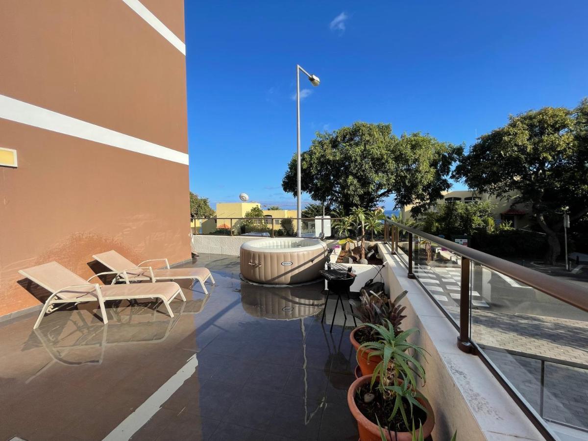 Apartament Terrace With Ocean View Caniço Zewnętrze zdjęcie
