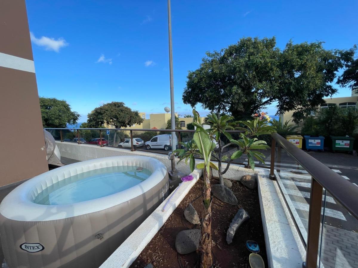Apartament Terrace With Ocean View Caniço Zewnętrze zdjęcie