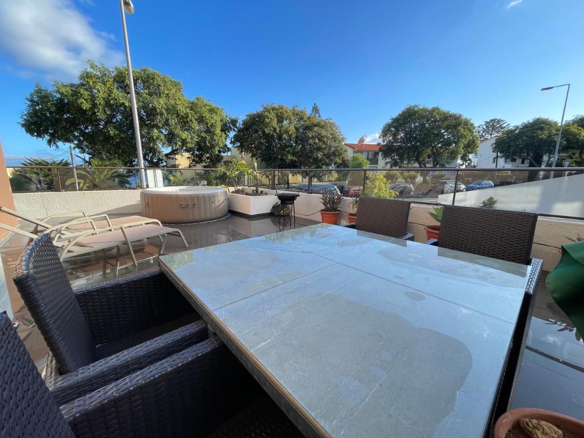 Apartament Terrace With Ocean View Caniço Zewnętrze zdjęcie